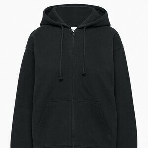 Aritzia TNA Cozy Fleece Boyfriend Zip Hoodie (size 1)